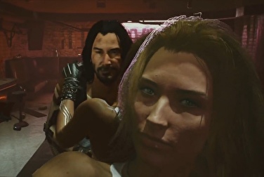 Полная секс сцена с Киану Ривзом из игры Cyberpunk 2077